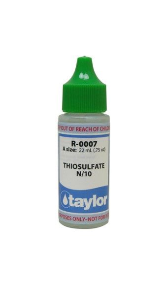 N/10 .75 oz Thiosulfate  Dropper Bottle R-0007