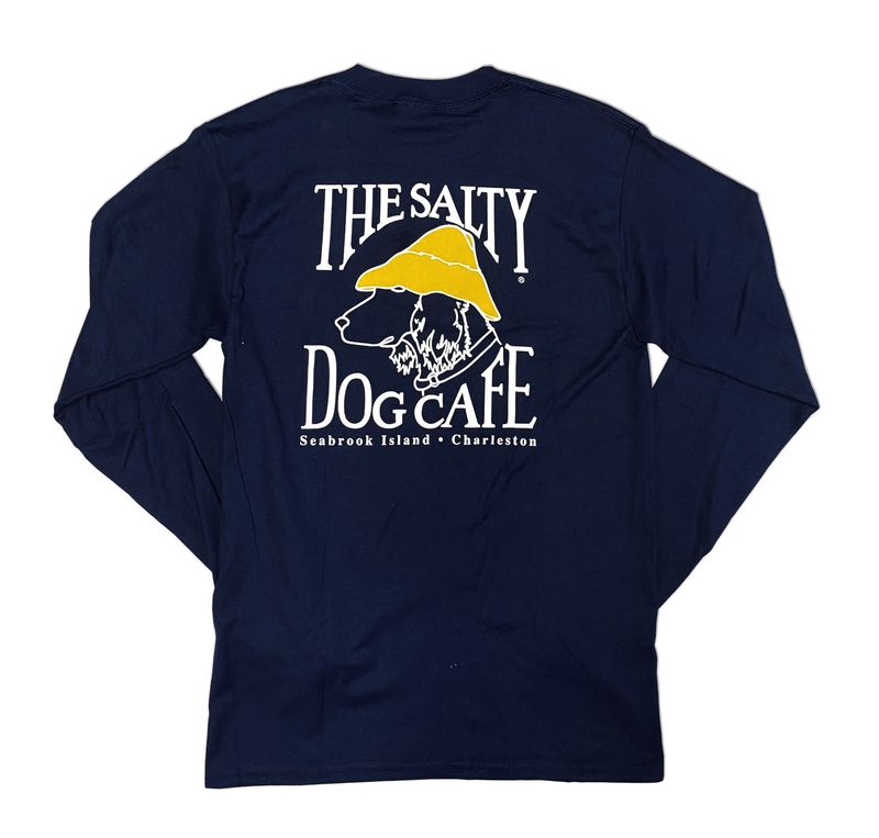 Charleston Hanes Beefy L/S Navy