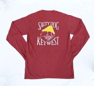 Key West Comfort Colors L/S Crimson