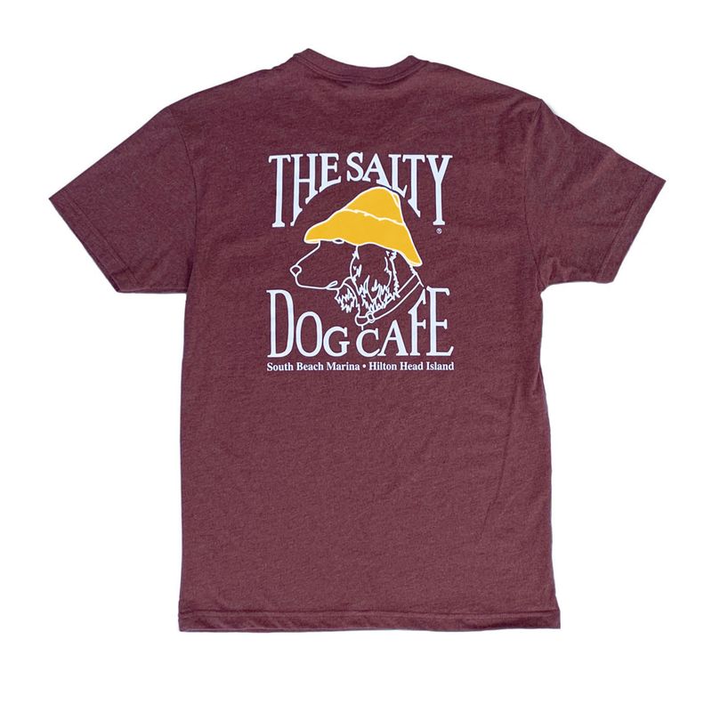 Sueded S/S Heather Maroon