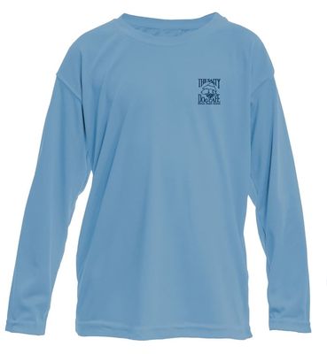 Youth Performance L/S Columbia Blue
