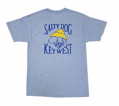 Key West Hanes Beefy S/S Light Steel
