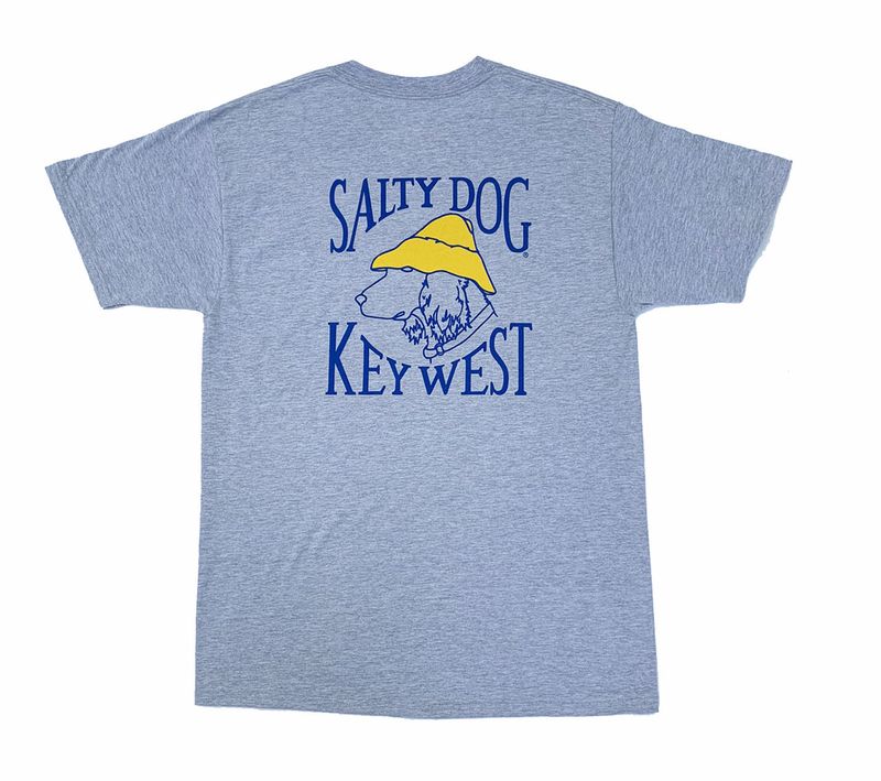 Key West Hanes Beefy S/S Light Steel