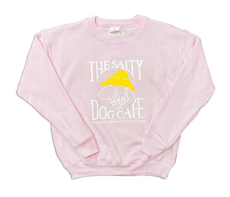 Youth Sweatshirt Pale Pink