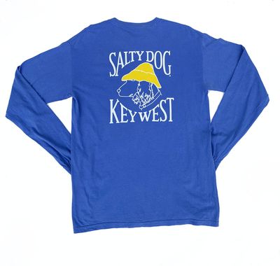 Key West Comfort Colors L/S Flo Blue