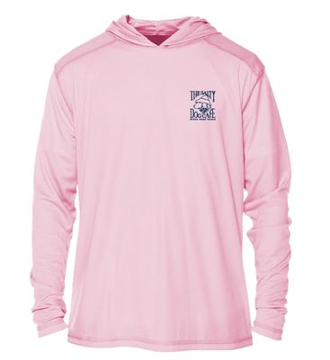 Youth Performance Hood Pink Blossom