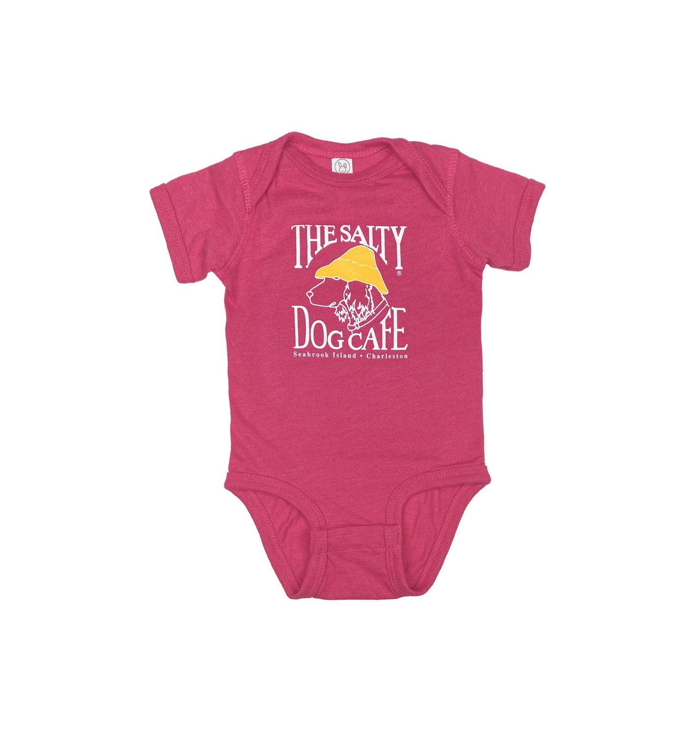 Charleston Infant Romper Vintage Hot Pink