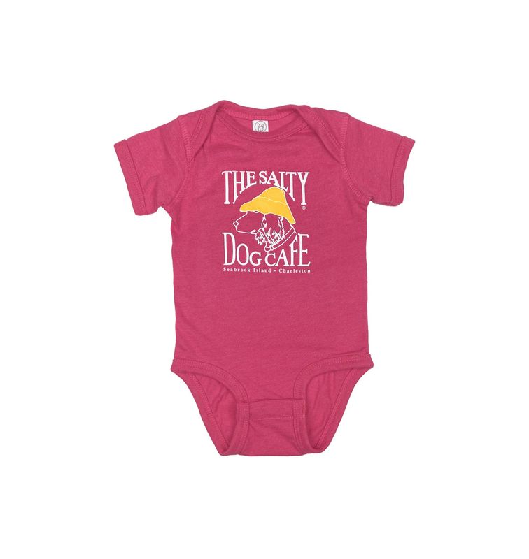 Charleston Infant Romper Vintage Hot Pink