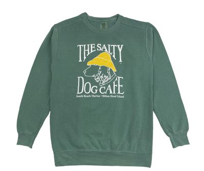 Sweatshirt-Stonewash Light Green