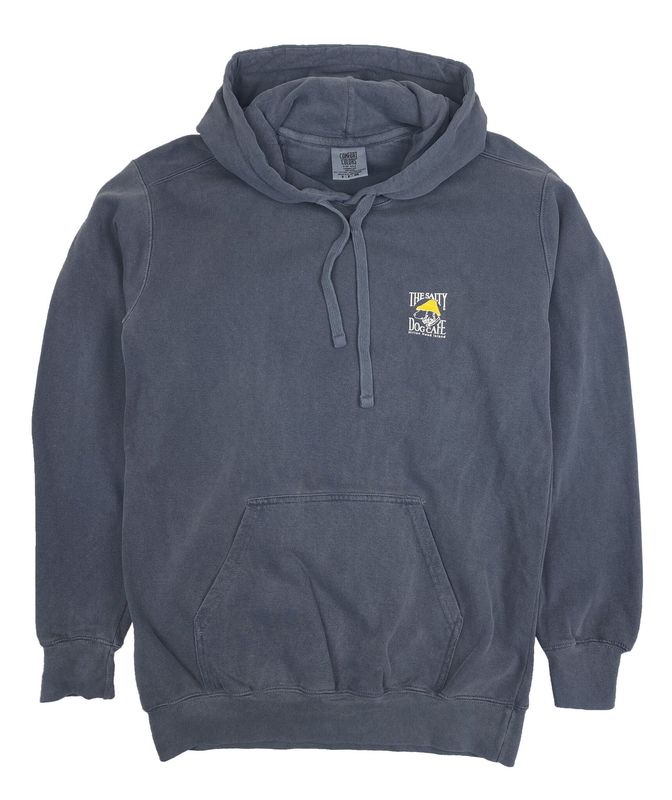 Hooded-Stonewash Denim