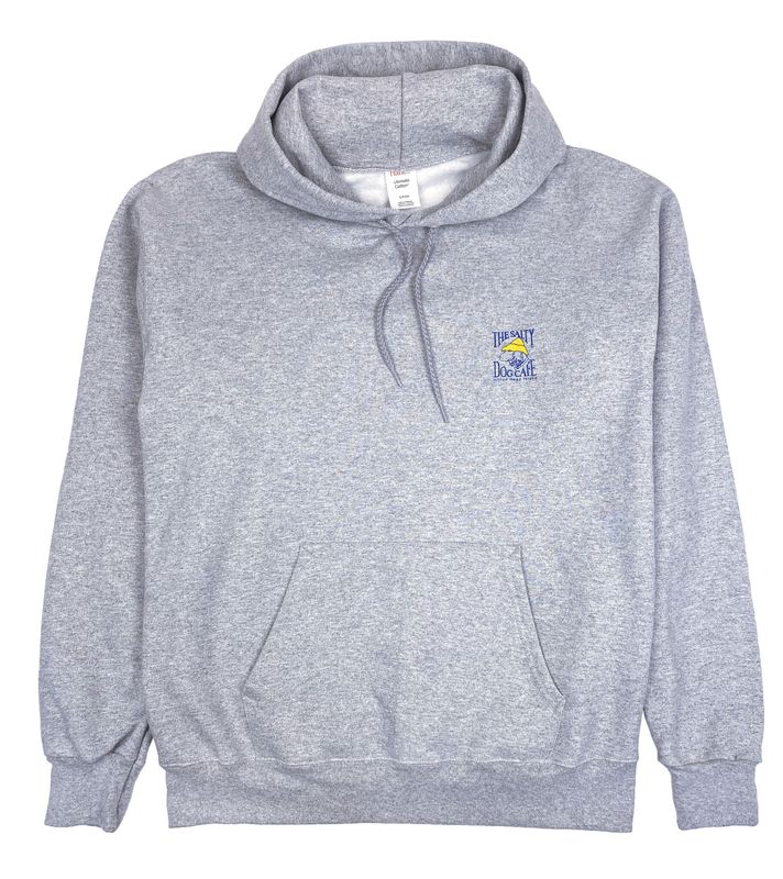 Hooded-Adult Hanes Light Steel