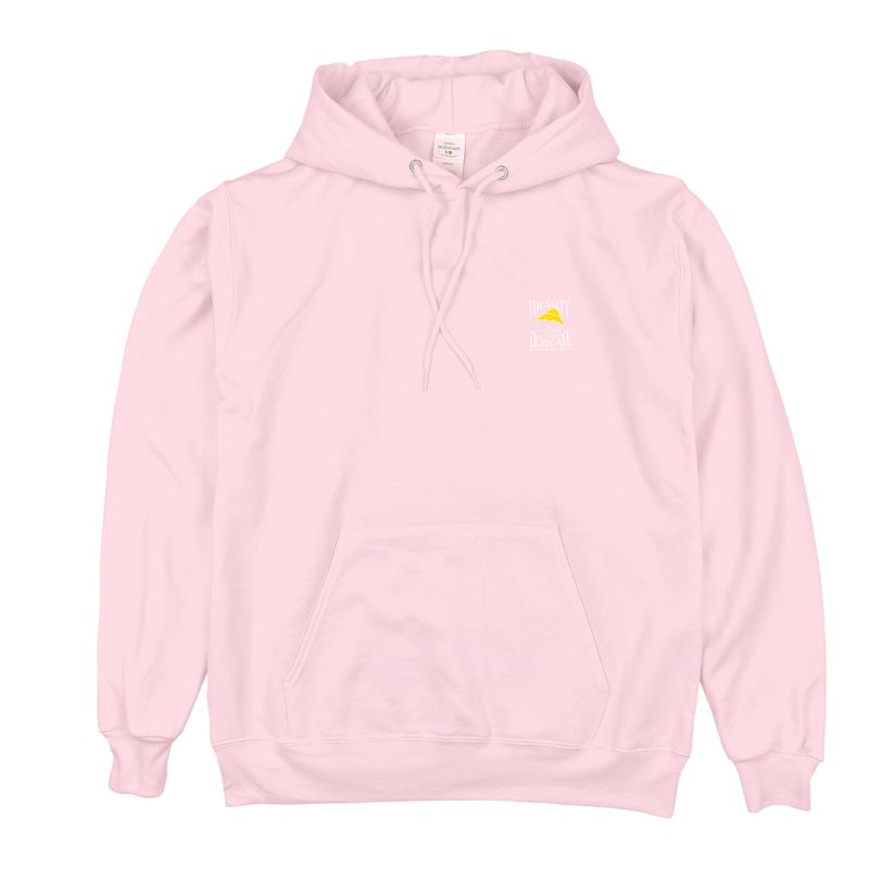 Hooded-Adult Hanes Pale Pink