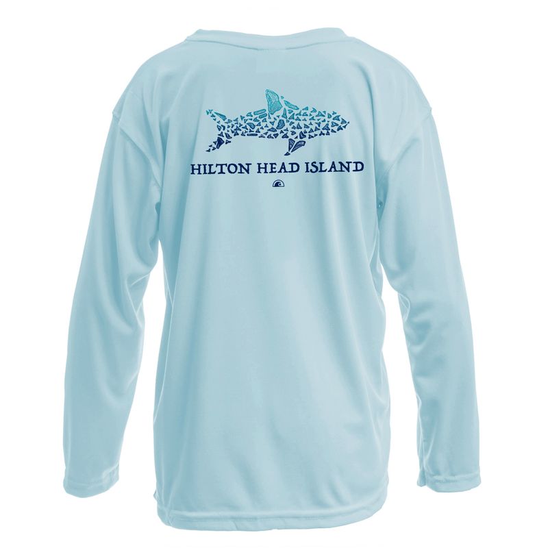 SBGS Sublimated Shark L/S Arctic Blue