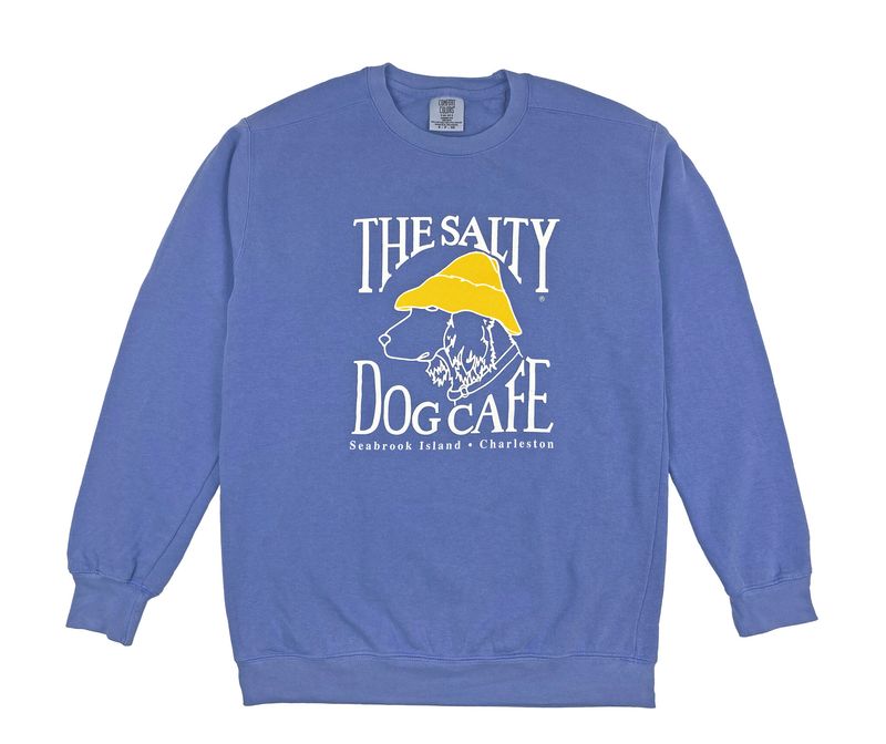 Charleston Sweatshirt - Stonewash Flo Blue
