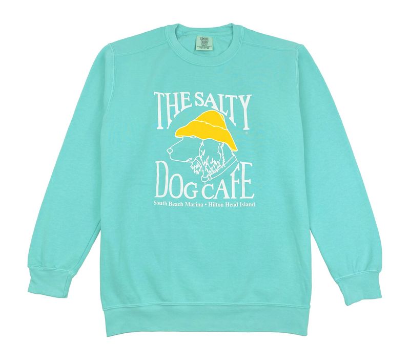 Sweatshirt-Stonewash Chalky Mint