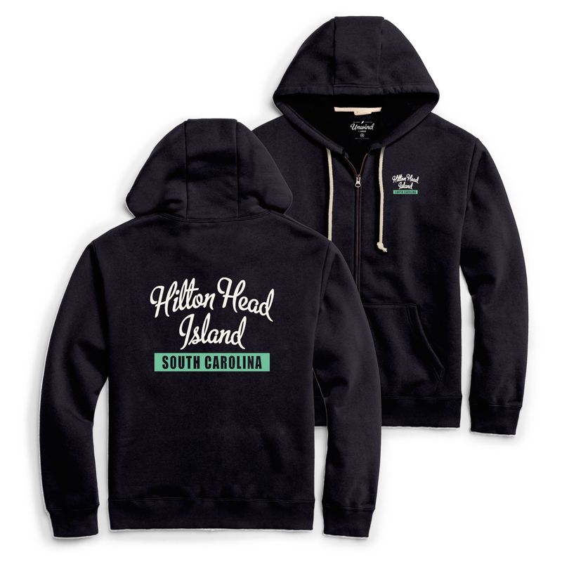 SBGS Line Up Full Zip Hood Navy