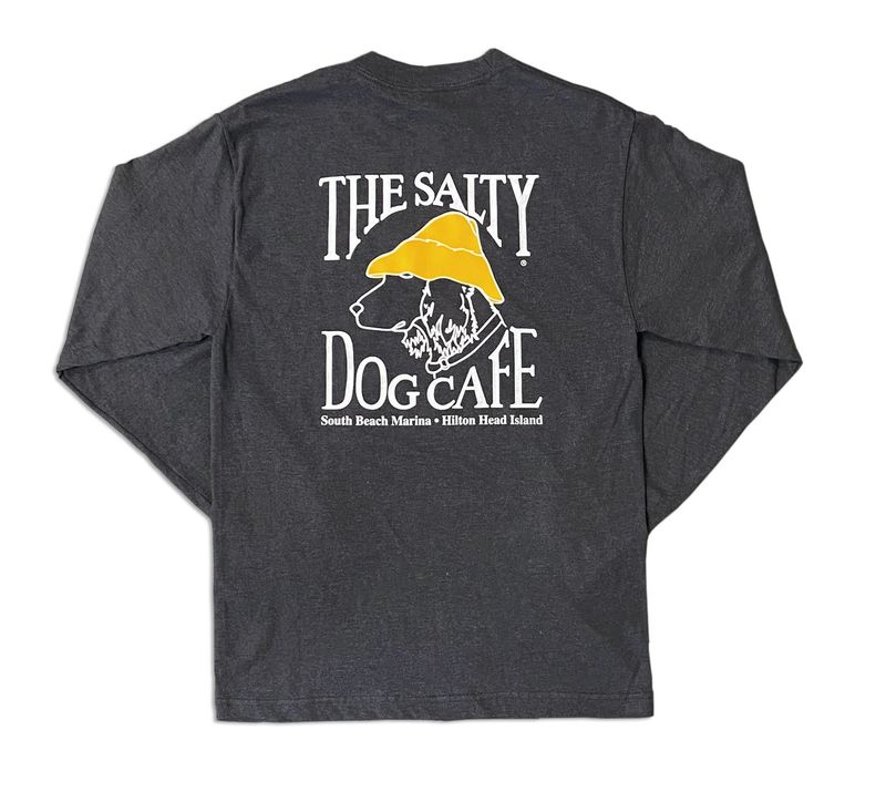 Hanes Beefy L/S Charcoal Heather