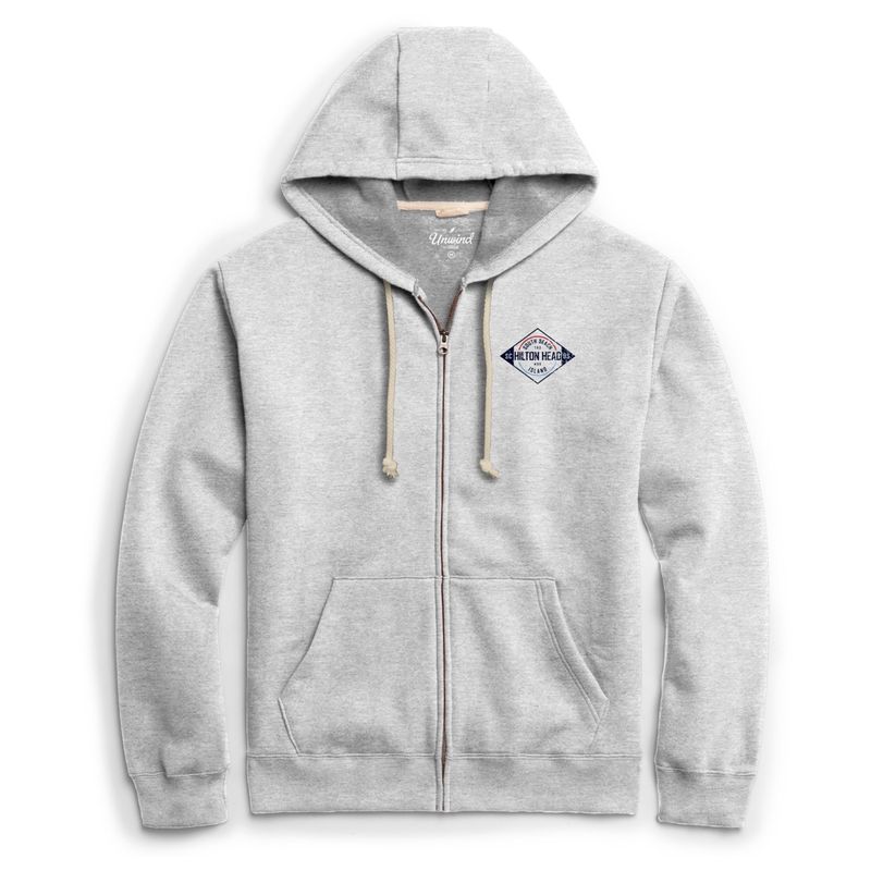 SBGS Modern Diamond  Full Zip Hood Classic Oxford