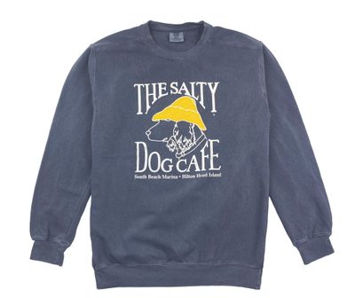 Sweatshirt-Stonewash Denim