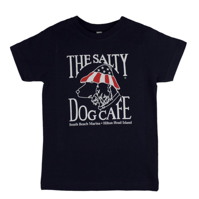 Youth Patriot Dog S/S Navy