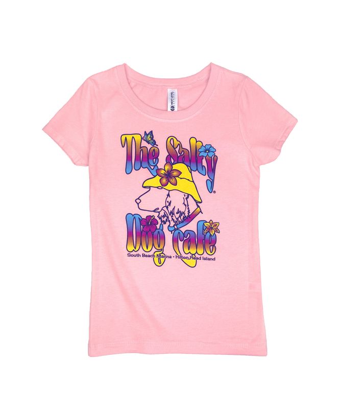 Youth Island Dog S/S Pink