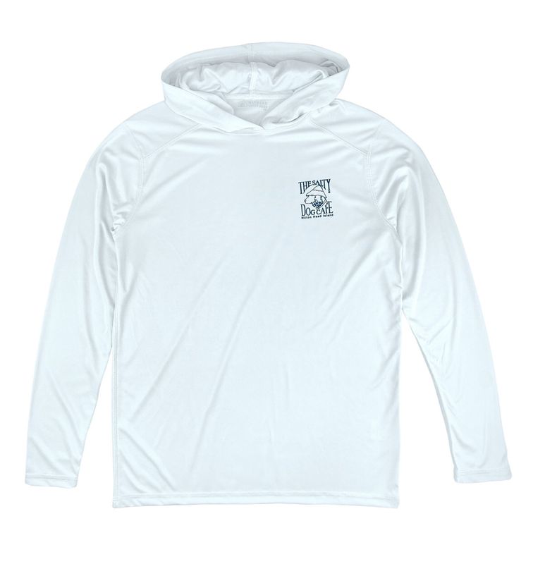 Hooded Performance L/S Pearl Grey
