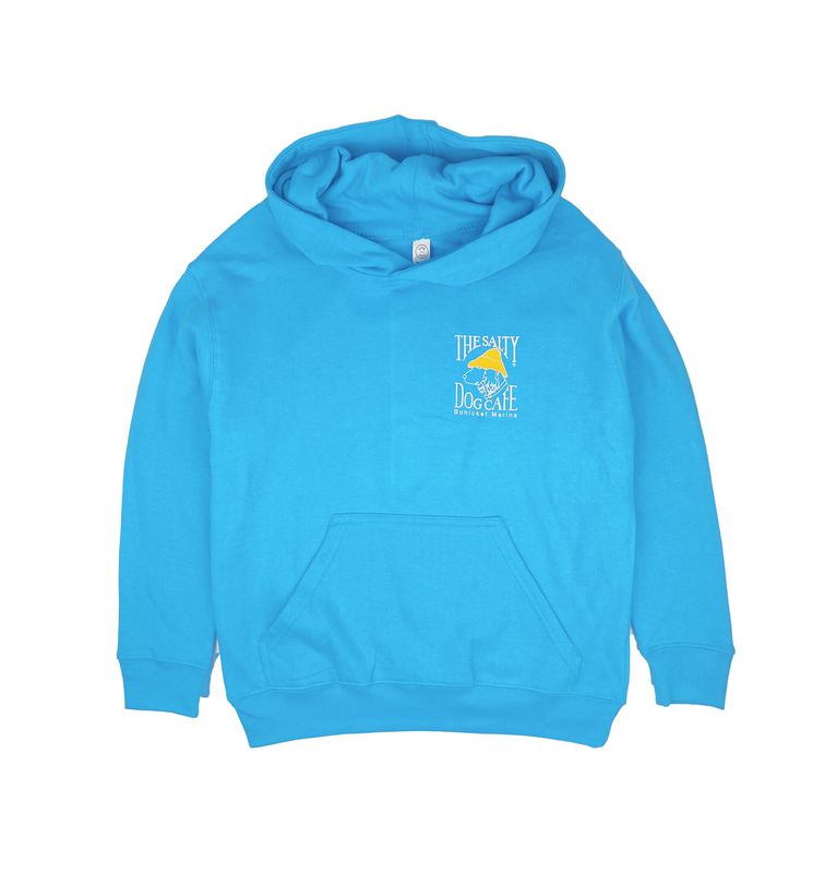 Charleston Youth - Hooded Pullover Turquoise