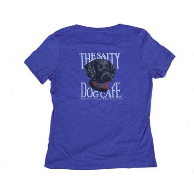 Women&#39;s Puppy Portrait S/S Royal