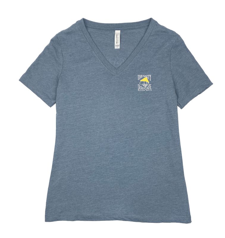 Charleston Women&#39;s V-Neck S/S Heather Slate