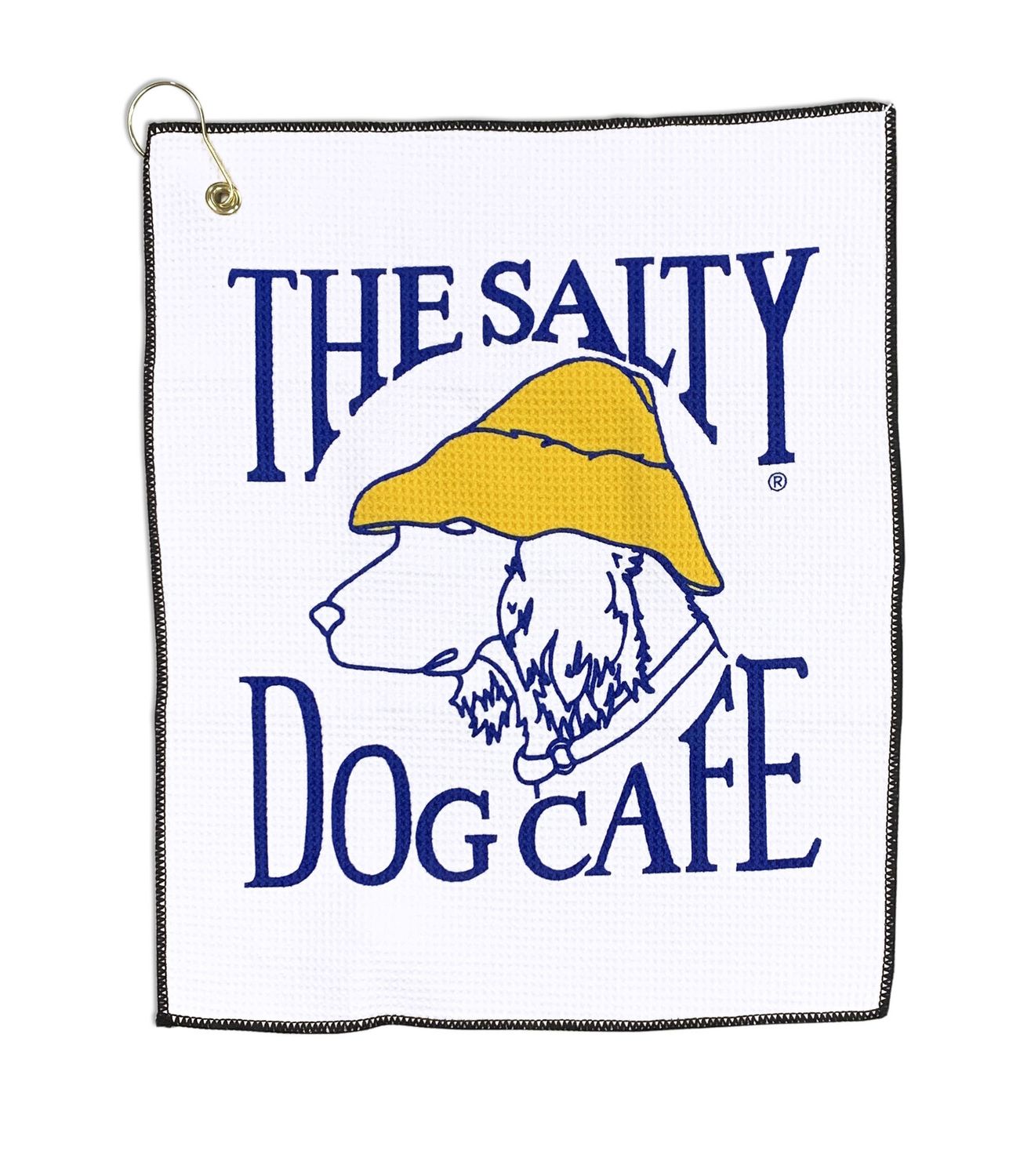 Golf Towel - Waffle, White