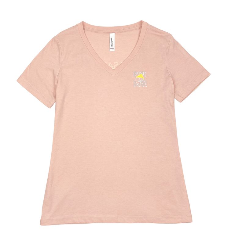 Charleston Women&#39;s V-Neck S/S Heather Peach
