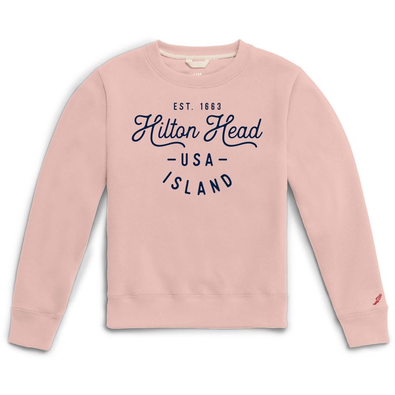 SBGS Youth Crewneck Sweatshirt Dusty Rose