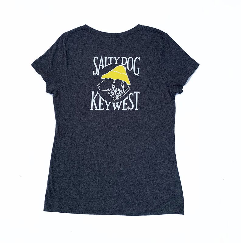Key West Women&#39;s Triblend V-Neck S/S Slate