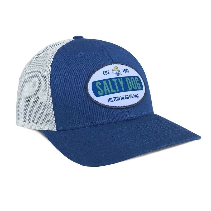 Trucker - Breaker Patch, Heather Royal/Light Grey