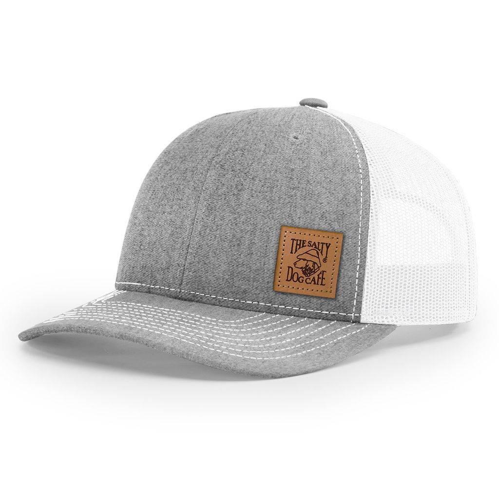 Trucker - Youth Leather Patch, HG/WH