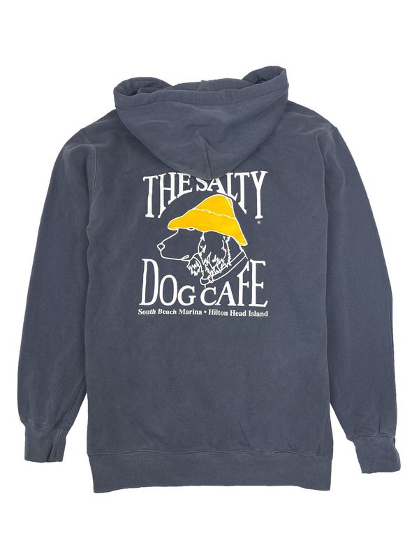 Hooded-Stonewash Denim