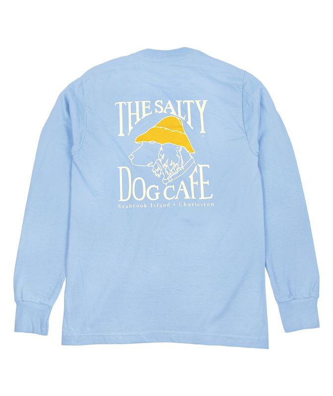 Charleston Hanes Beefy L/S Light Blue