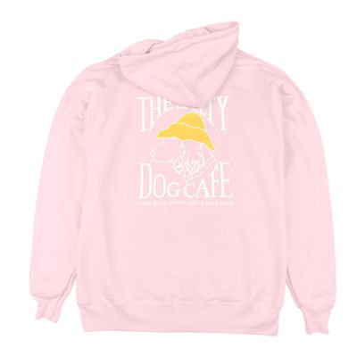 Hooded-Adult Hanes Pale Pink