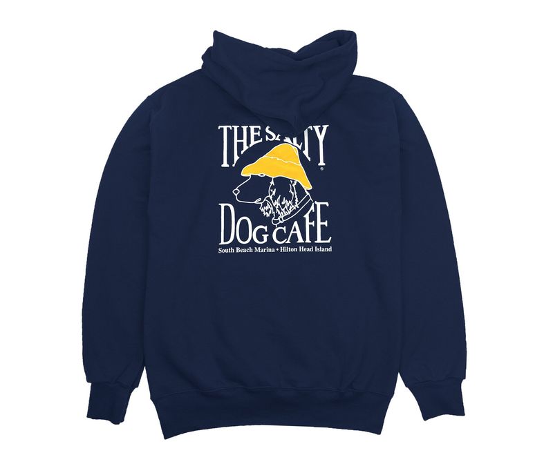 Hooded-Adult Hanes Navy