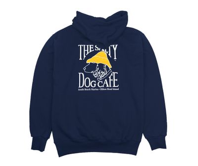 Hooded-Adult Hanes Navy