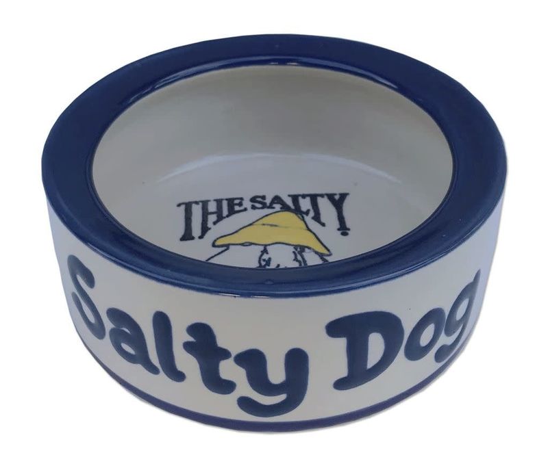 Stoneware Dog Bowl - 5in