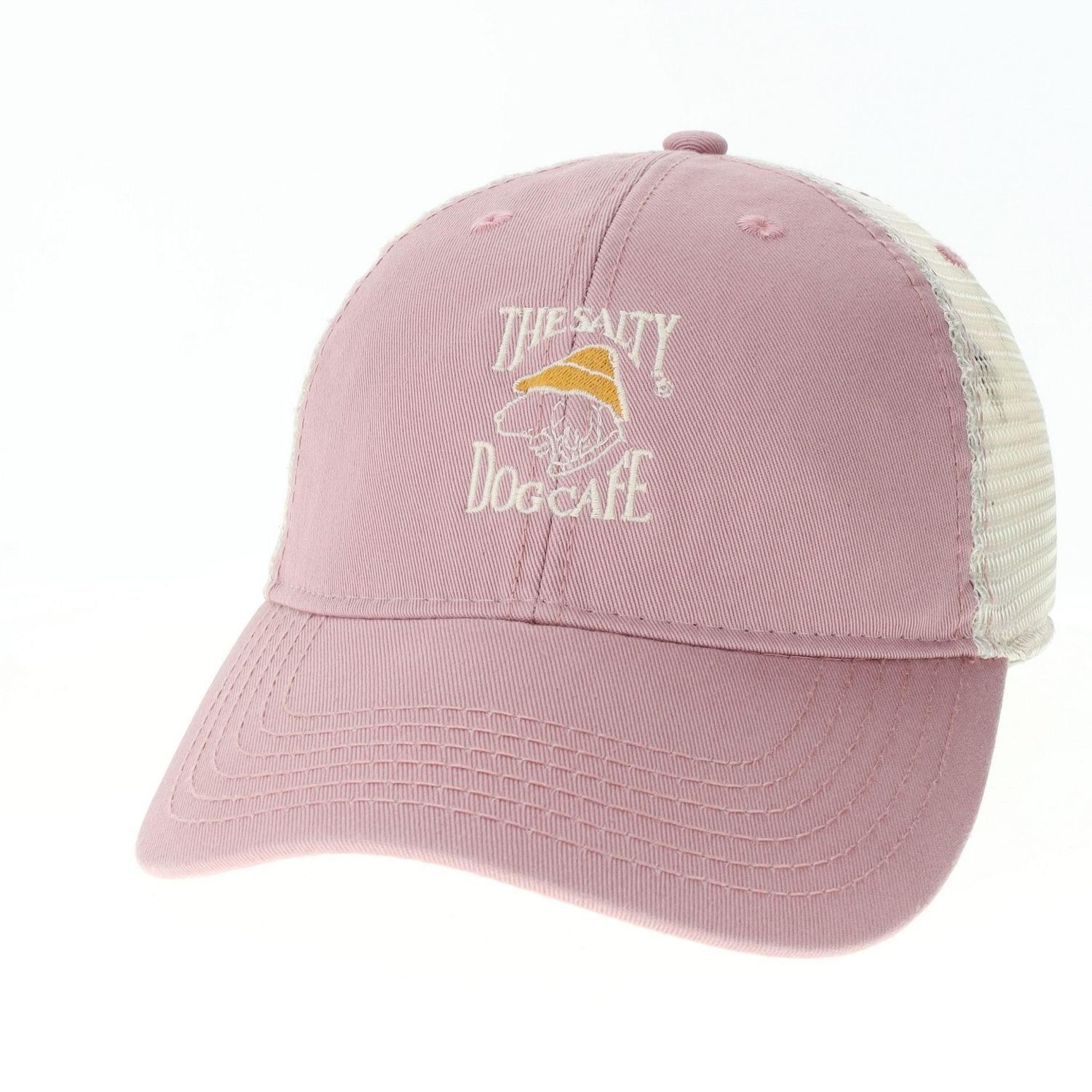 Charleston Hat - Relaxed Twill Trucker, Dusty Rose