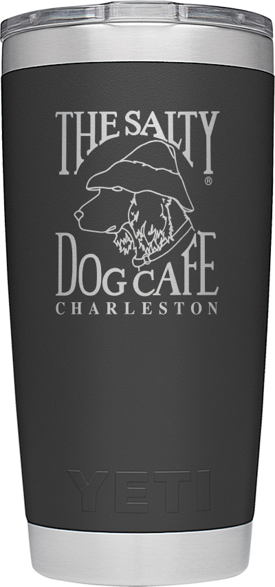 Charleston Yeti Rambler, Black, 20oz.