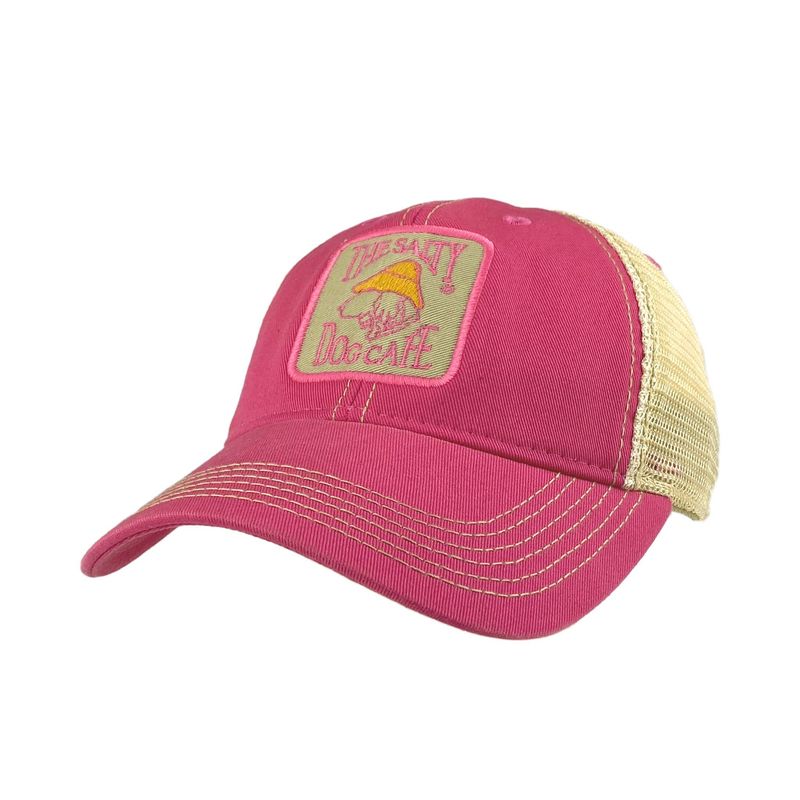 Charleston Hat - Youth Old Favorite Trucker, Dark Pink, Youth