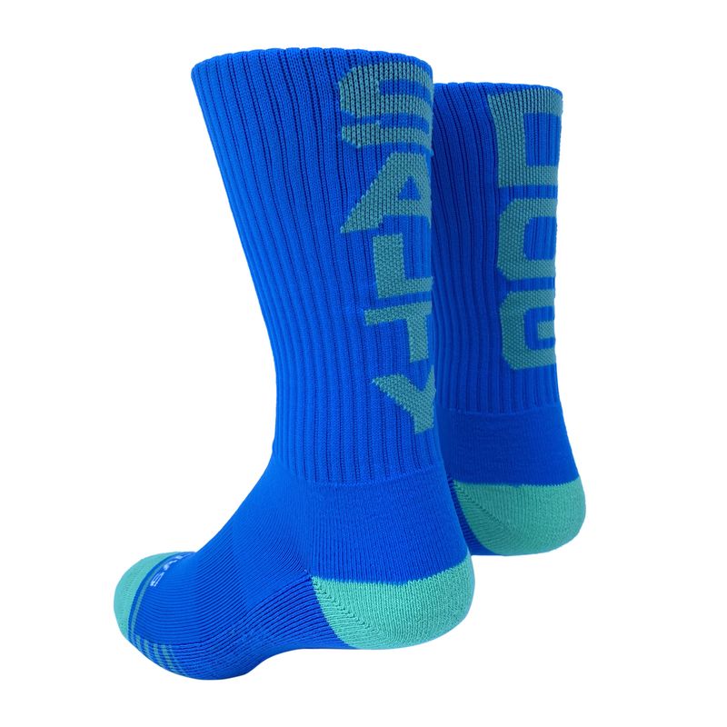 Youth Socks-Salty Dog, BlueBell Breeze/Sea Green