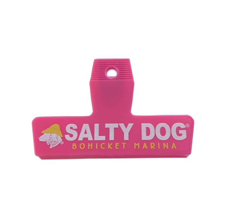 Charleston Bag Clip, Hot Pink