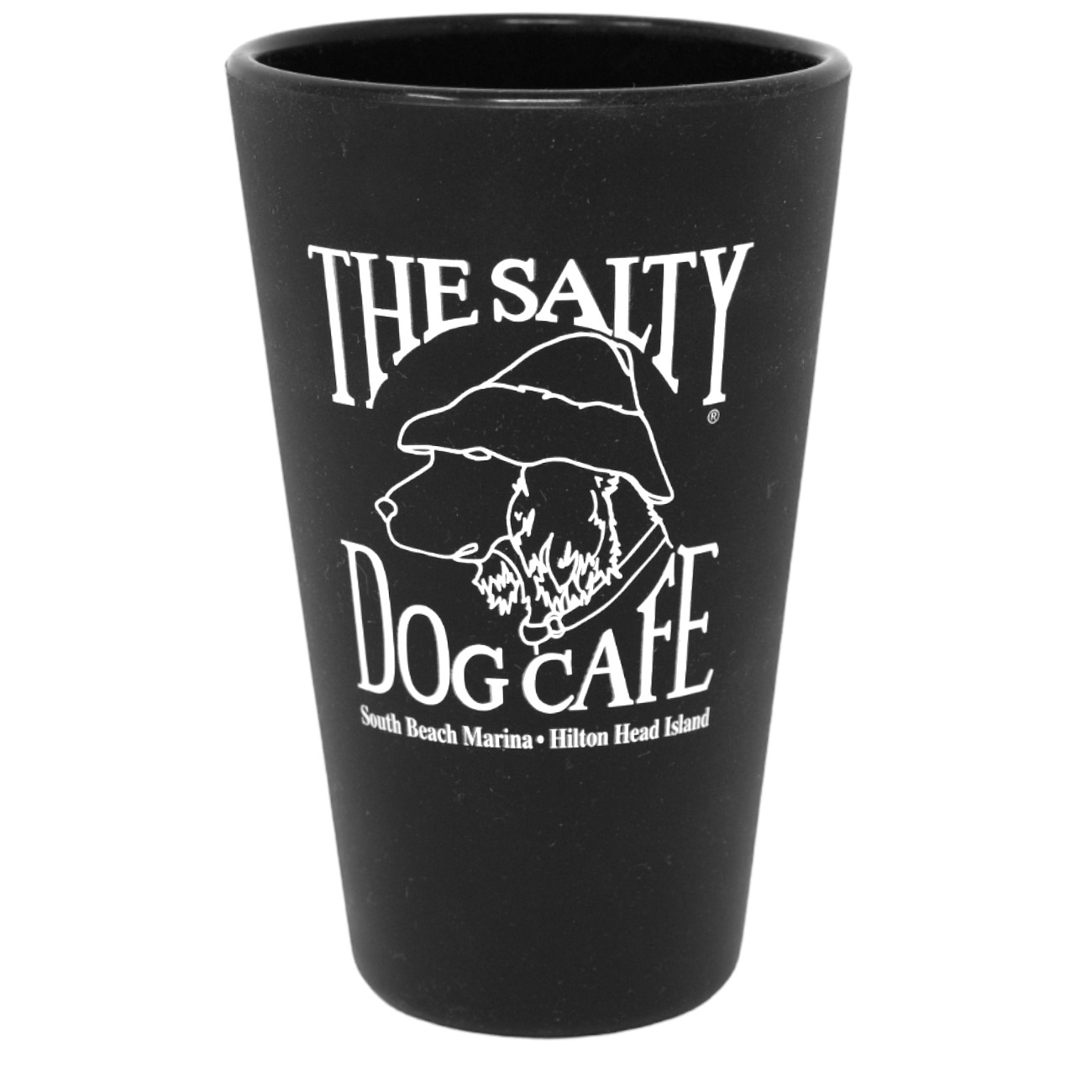 SiliPint Pint, Bouncy Black, 16 oz