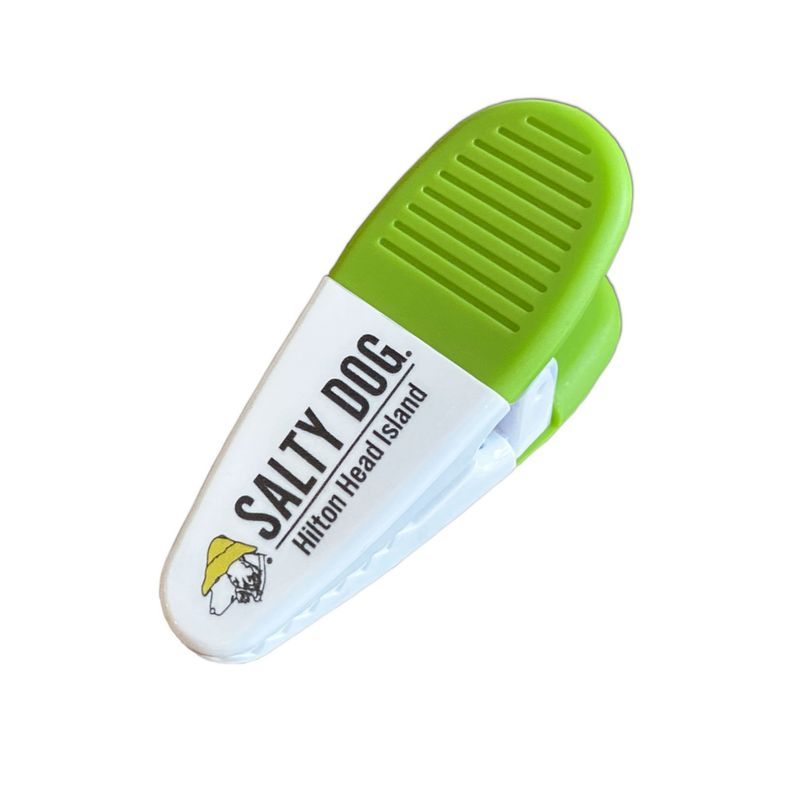 Fridge Clip, White/Green