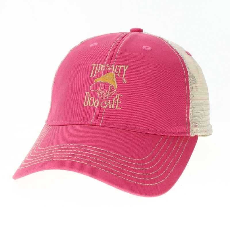 Charleston Hat - Old Favorite Trucker, Dark Pink