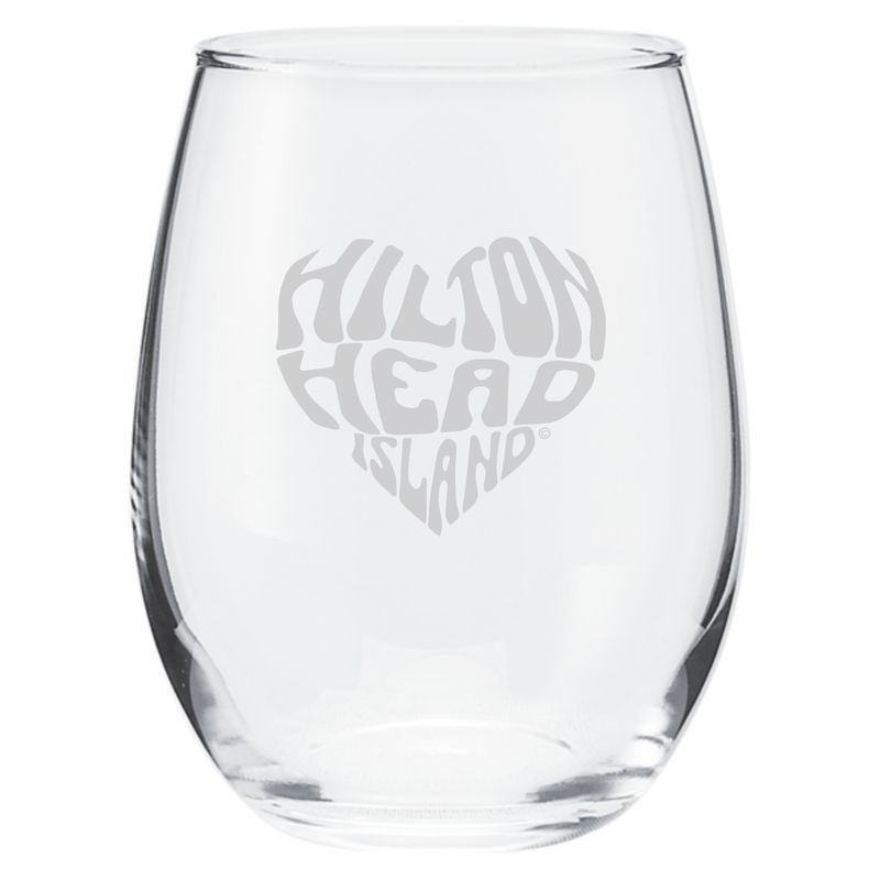 HHI Heart Wine Glass, 15oz